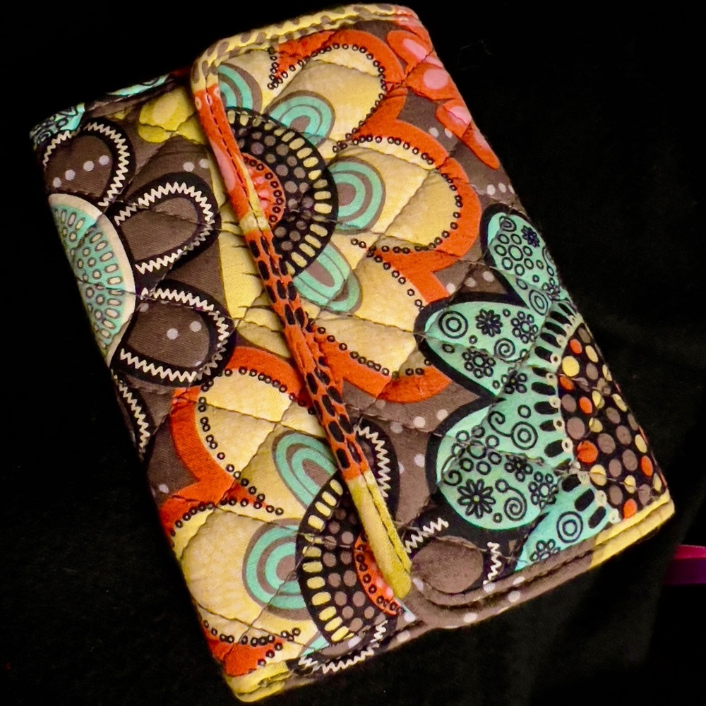 Floral Quilted Wallet